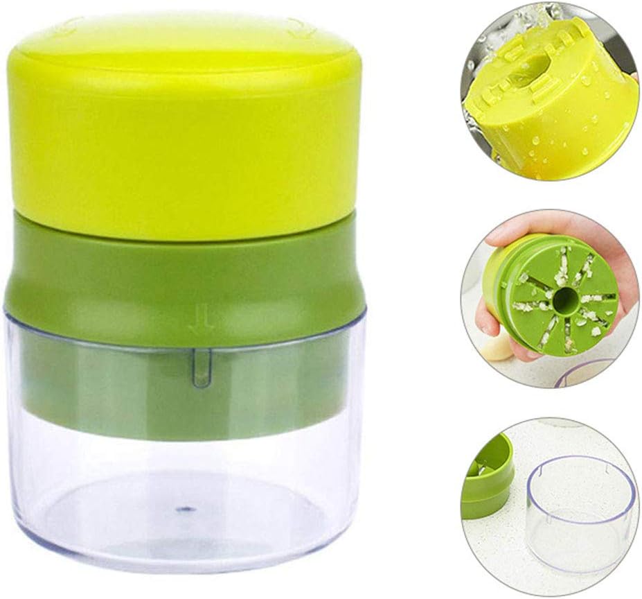 Practical Garlic Press Mincer Hand Presser Crusher Walnut Peanut Grinder