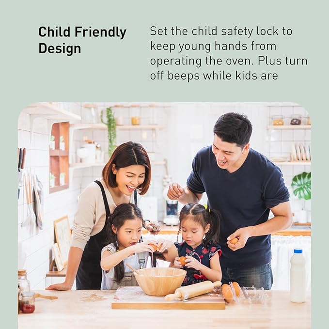 Panasonic NN-SB438S Compact Microwave Oven, 0.9 cft, Black Stainless Steel