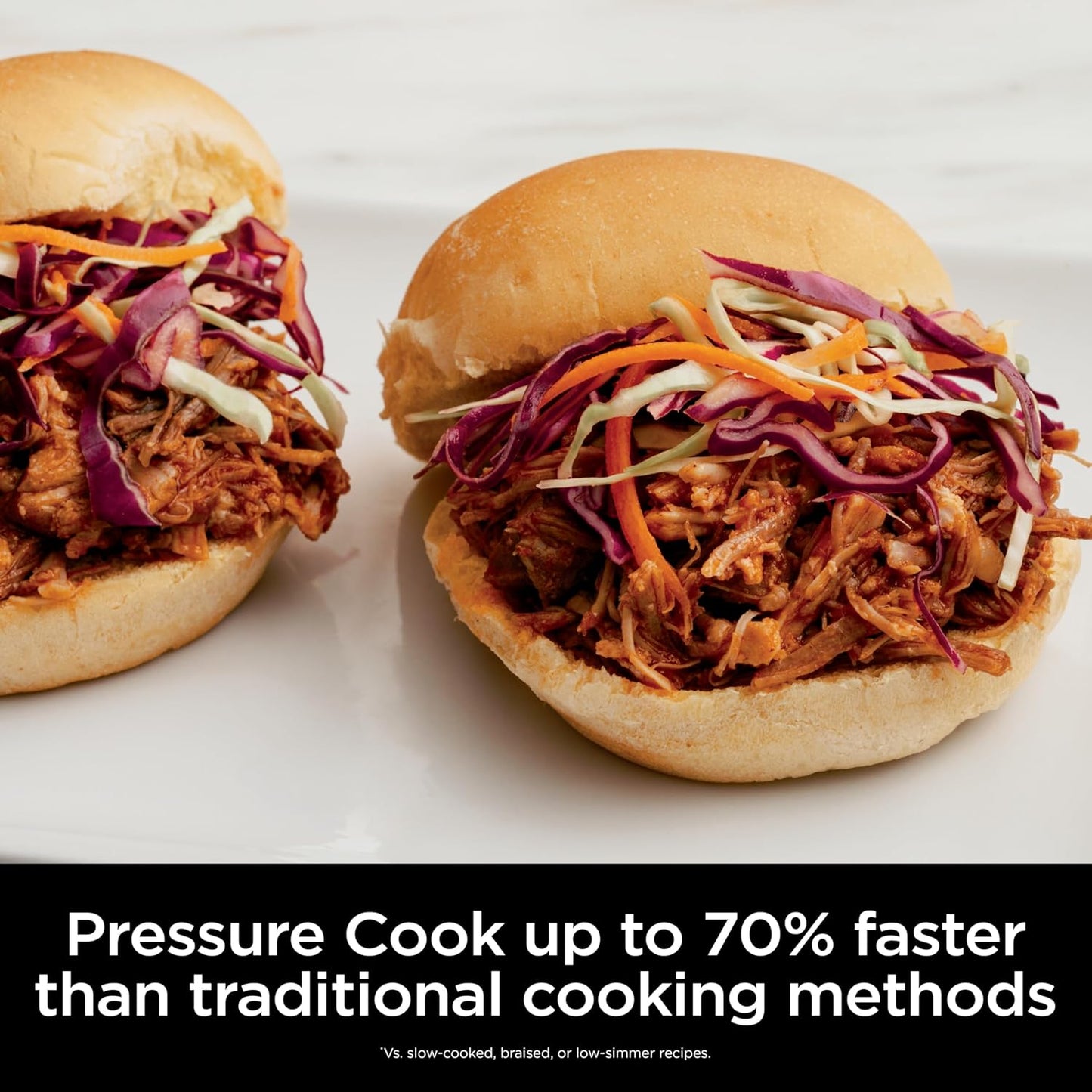 Ninja Foodi 10 in 1, 6.5 Quart Pro Pressure Cooker Air Fryer Multicooker, Precise Heating, Slow Cook, Steam, Sous Vide, Yogurt, Broil, Bake/Roast, Dehydrate, Sear/Saute, Stainless (OS300)