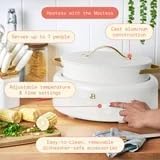 Beautiful 10-in-1 6qt Electric Multi-Cooker by Drew Barrymore (White)