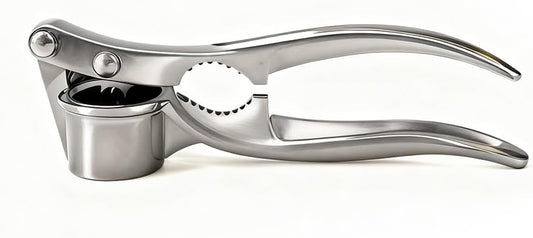 1 Pack Garlic Press, Lightweight-Duty Rust-Resistant Garlic Mincer & Crusher with Ergonomic Handle, Easy Squeeze, Easy Clean, Dishwasher Safe