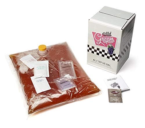 Wild Grapes Premium DIY Wine Making Kits – Riesling Style - Makes Up to 30 x 750mL Bottles, 6 Gallons of Wine