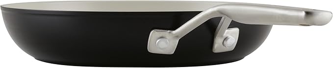 KitchenAid Hard Anodized Ceramic Nonstick Cookware Pots and Pans Set, 9 Piece - Matte Black