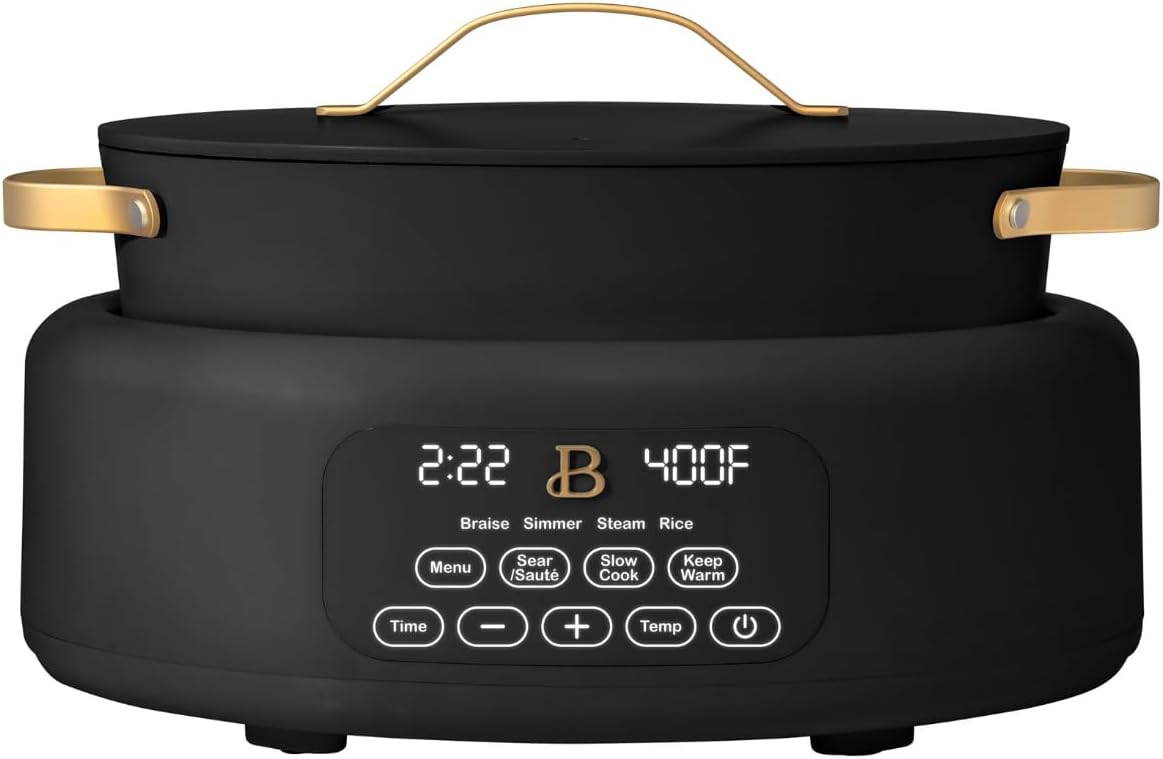 Beautiful 10-in-1 6 Qt Electric Multi-Cooker – Pressure Cook, Air Fry, Slow Cook & More: Ideal for Holiday Meals, Family Dinners & Festive Celebrations Limited Edition
