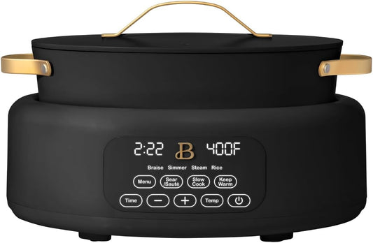 Beautiful 10-in-1 6 Qt Electric Multi-Cooker – Pressure Cook, Air Fry, Slow Cook & More: Ideal for Holiday Meals, Family Dinners & Festive Celebrations Limited Edition