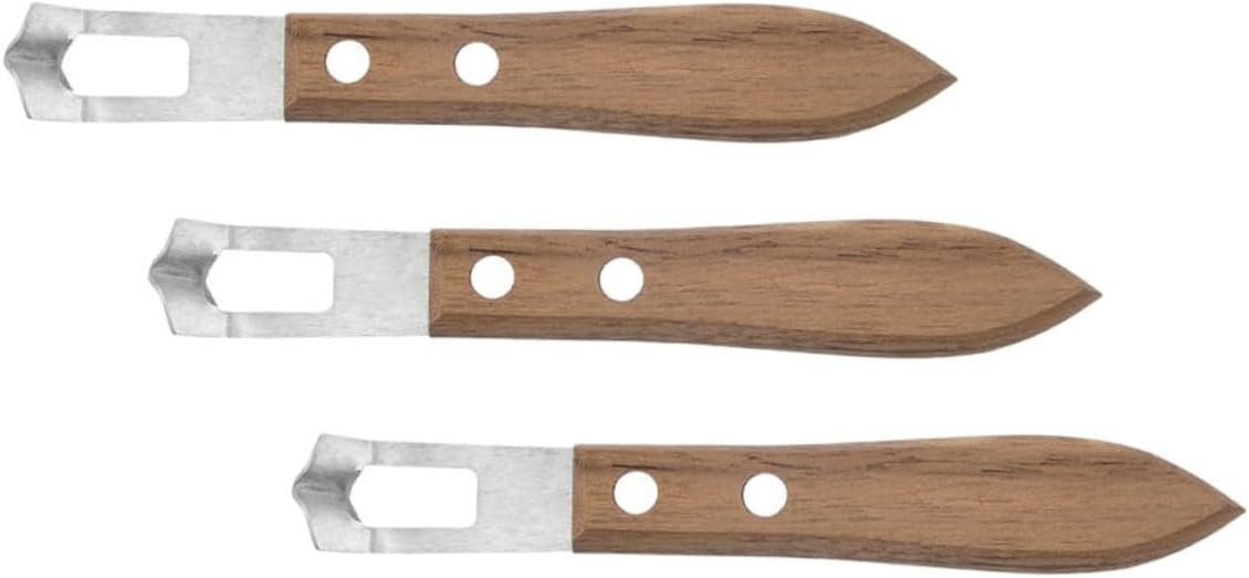 3Pcs Wear-resistant Stainless Steel Lemon Peelers Multi-function Household Zesters with Ergonomic Handles for Grating Cheese Chocolate and Citrus Fruits in Kitchen and Restaurant