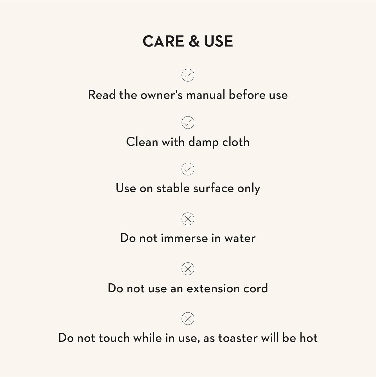 MACKENZIE-CHILDS 2-Slice Toaster, Decorative Toaster for Kitchen, Brown-and-White Mocha Check