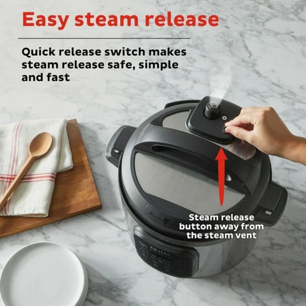Instant Pot 8Qt Chef Series – 7-in-1 Multi-Cooker: Pressure, Slow, Rice & More – Easy Meals Fast
