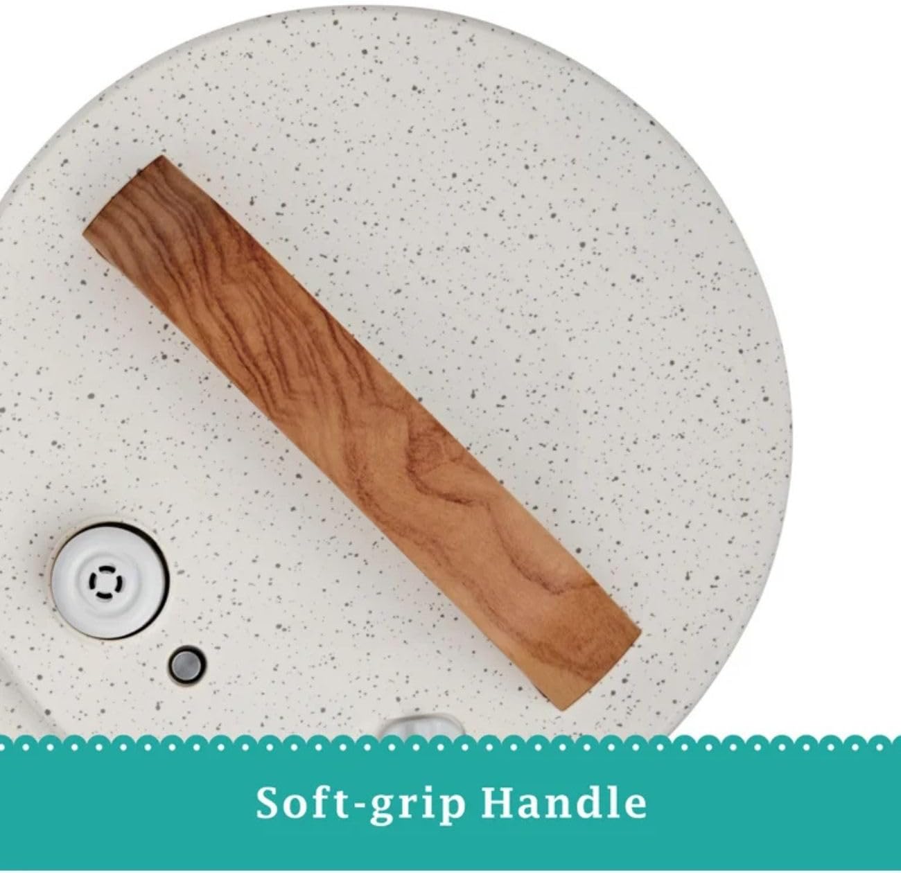 Pioneer Woman Linen Speckle 6-Quart Pressure Cooker with Touch Control Display – Programmable Multi-Function Cooker