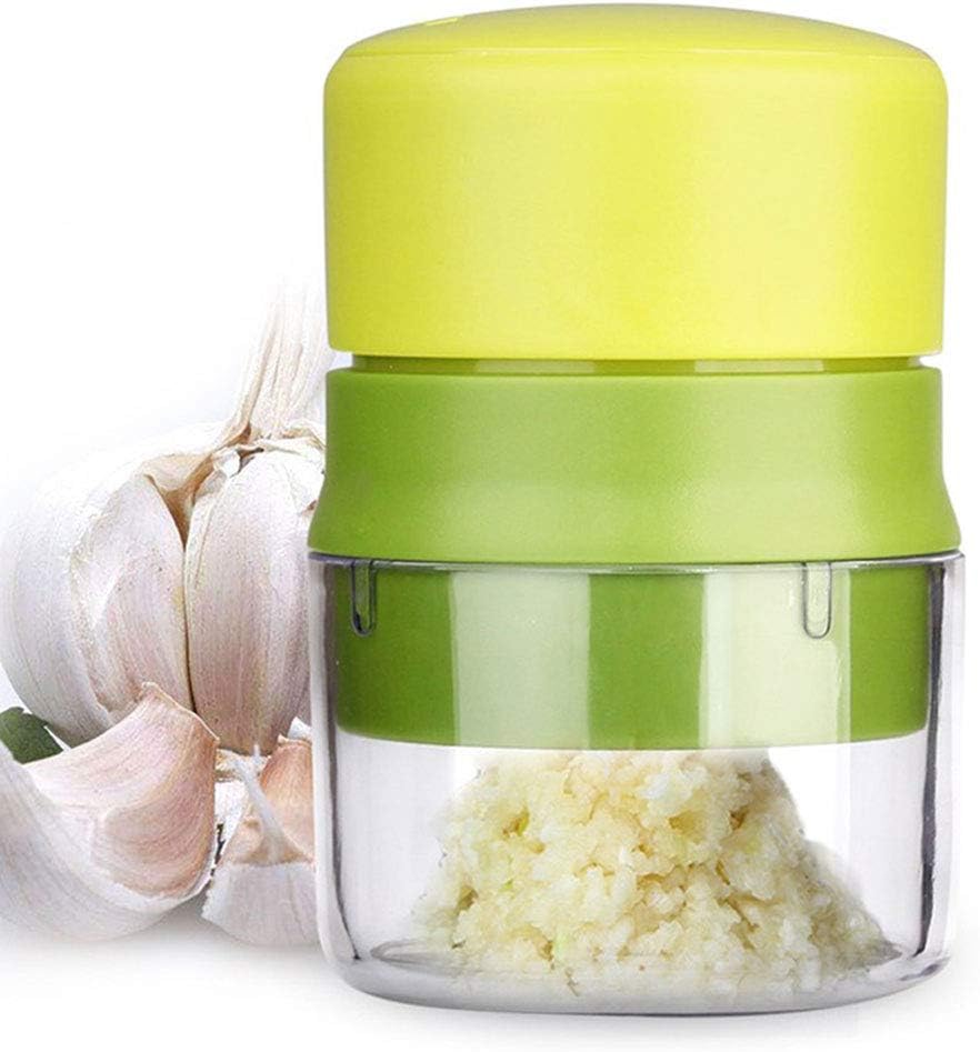 Practical Garlic Press Mincer Hand Presser Crusher Walnut Peanut Grinder