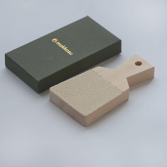 Japanese Classic Grater for Wasabi and Ginger, L Size, Made in Japan