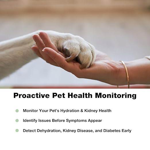 SmartRef Digital Refractometer by Anton Paar – Precision Urine Specific Gravity (USG) Testing for Cat, Dog & Livestock | Portable, Bluetooth-Enabled Veterinary & Pet Health Monitor