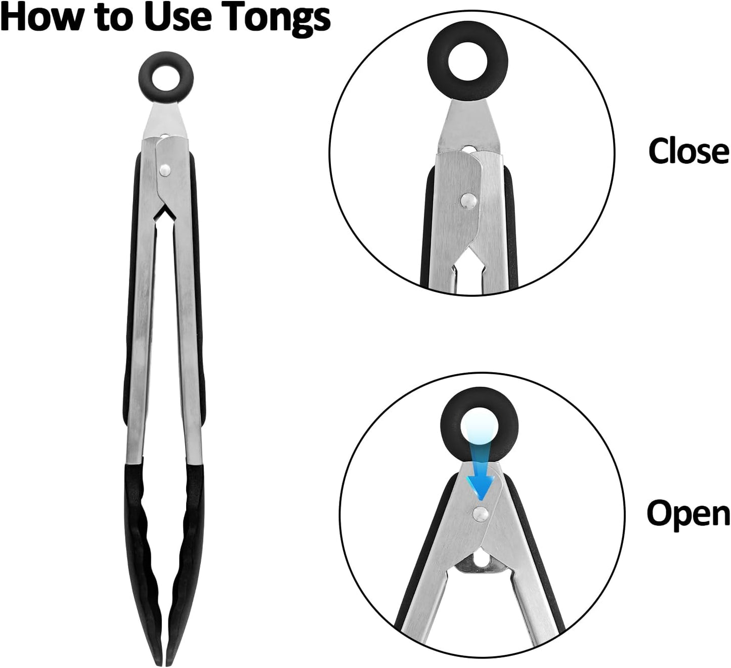 Silicone Kitchen Utensils Set 15PC Cooking Utensils Set, 600°F Heat Resistant Kitchen Gadgets Sets for Nonstick Cookware with Holder, Turner, Tongs, Whisk, Spoons, Spatulas, Brush, Black