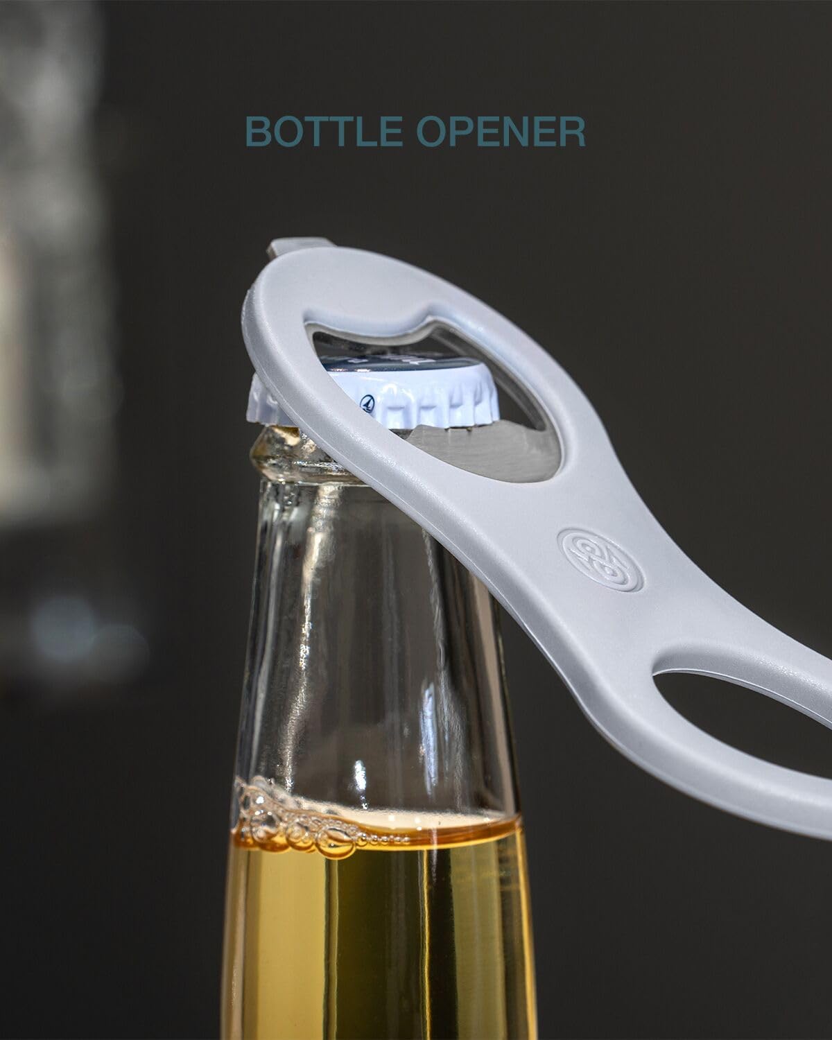 2 in 1 Magnetic Beer Bottle Opener for Refrigerator and RV with Cap Catcher, Soft Touch Silicone Surface Protect Fridge, Pop Can Soda Can Opener for Long Nails, Ideal Gift