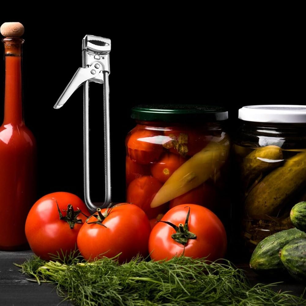 Adjustable Multifunction Bottle Cap Opener Stainless Steel Lids Off Jar Opener, 2025 Upgrade Adjustable Multifunctional Stainless Steel Can Opener Jar Opener for Weak Hands Seniors (3)