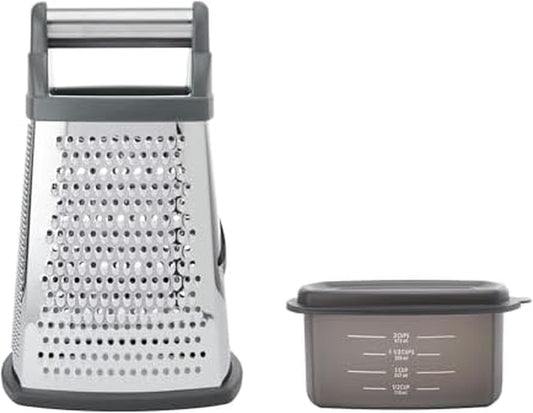 KitchenAid Gourmet Box Grater, Charcoal Gray, 10 Inch