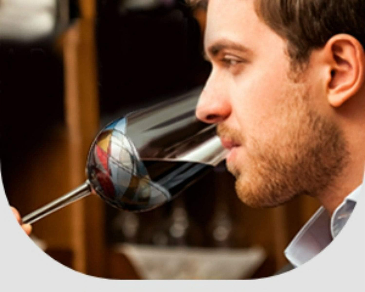 Bezrat Red Wine Glasses Set of 2, Hand Painted Wine Glass, Drinkware Essentials, 11" H, 28oz Wine Lover Large Glass, Glassware Gifts Ideas for Women Inspired by 'Duomo di Milano' Mothers Day (Red)