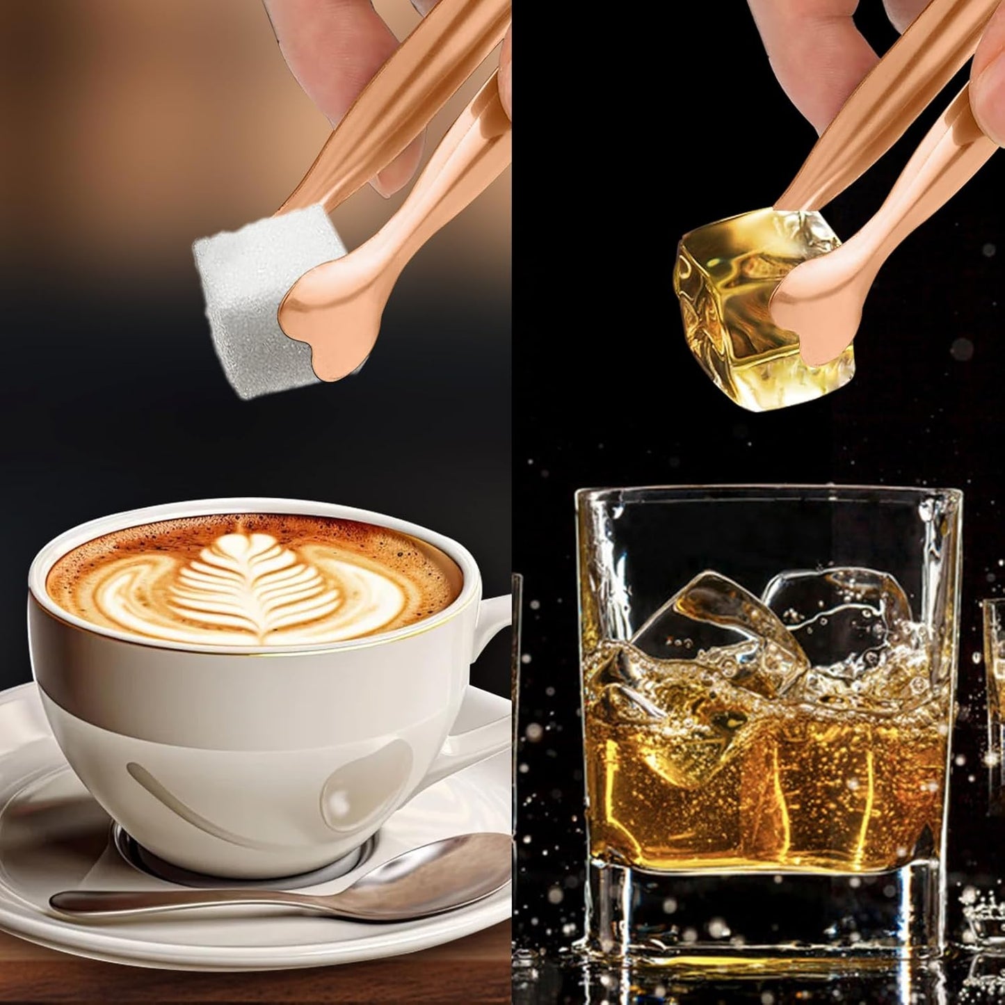 Small Serving Tongs, Anytrp 12-Pack Stainless Steel Sugar Tongs, 5.3inch Kitchen Metal Appetizers Tong for Serving Food, Buffets, Coffee Bar, Tea Party, Desserts Party and Ice Bucket