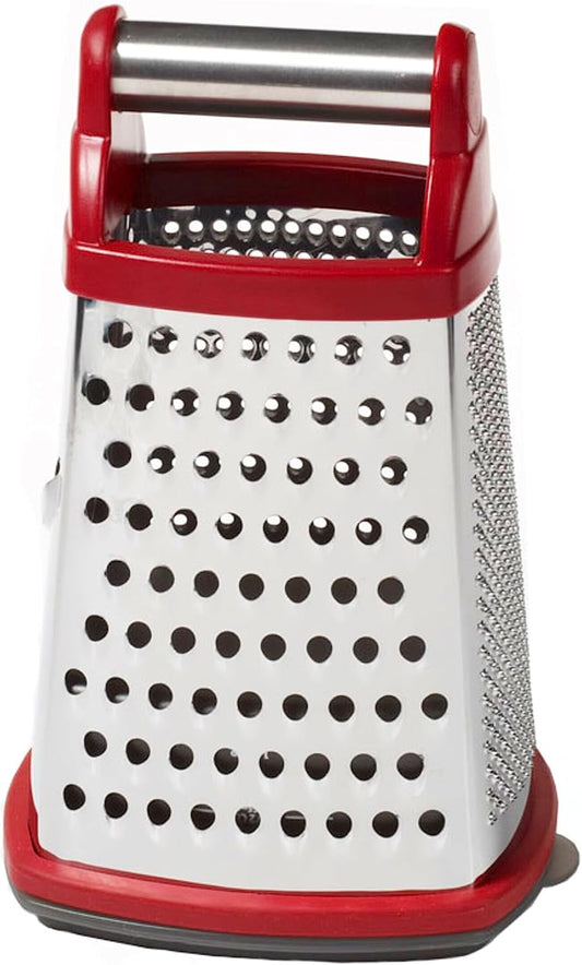 KitchenAid Gourmet 4-Sided Stainless Steel Box Grater with Detachable Storage Container