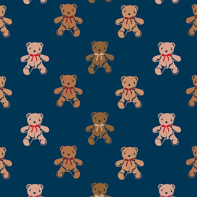 Vera Bradley Premium Cotton Lunch Bag, Bunch of Bears