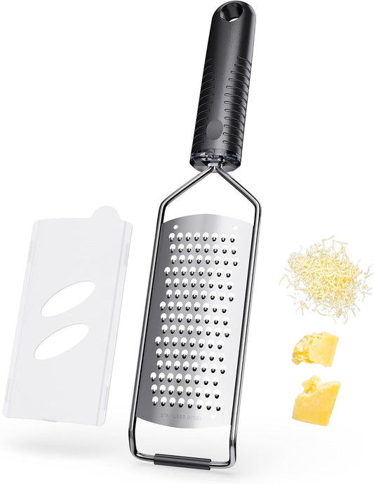 Cheese Grater with Non-Slip Handle, Coarse Graters for kitchen,12inch