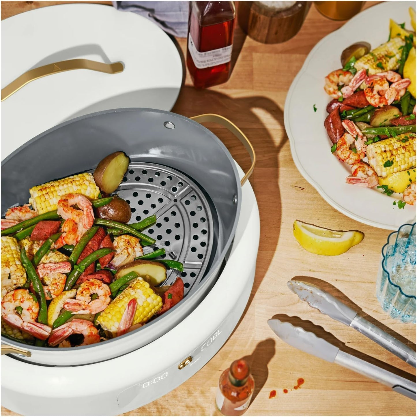 Beautiful 10-in-1 6 Qt Electric Multi-Cooker – Pressure Cook, Slow Cook, Steam, Sauté & More: Perfect for Holiday Meals, Christmas Hosting, Family Dinners & Festive Celebrations