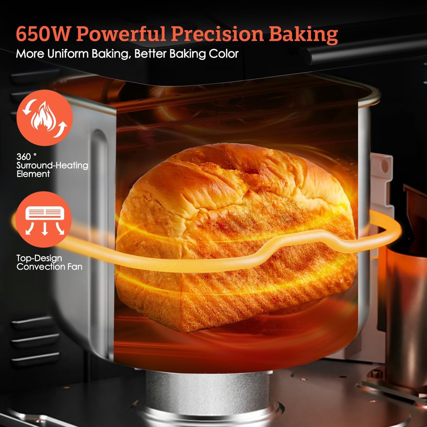 KBS 19-in-1 Programmable Bread Maker,2LB Large Bread Machine Stainless Steel with Sourdough,Gluten-Free,Nonstick Ceramic Pan,650W Bread Maker Machine with 15H Timer&1H Keep Warm,3 Crust Colors,Recipes