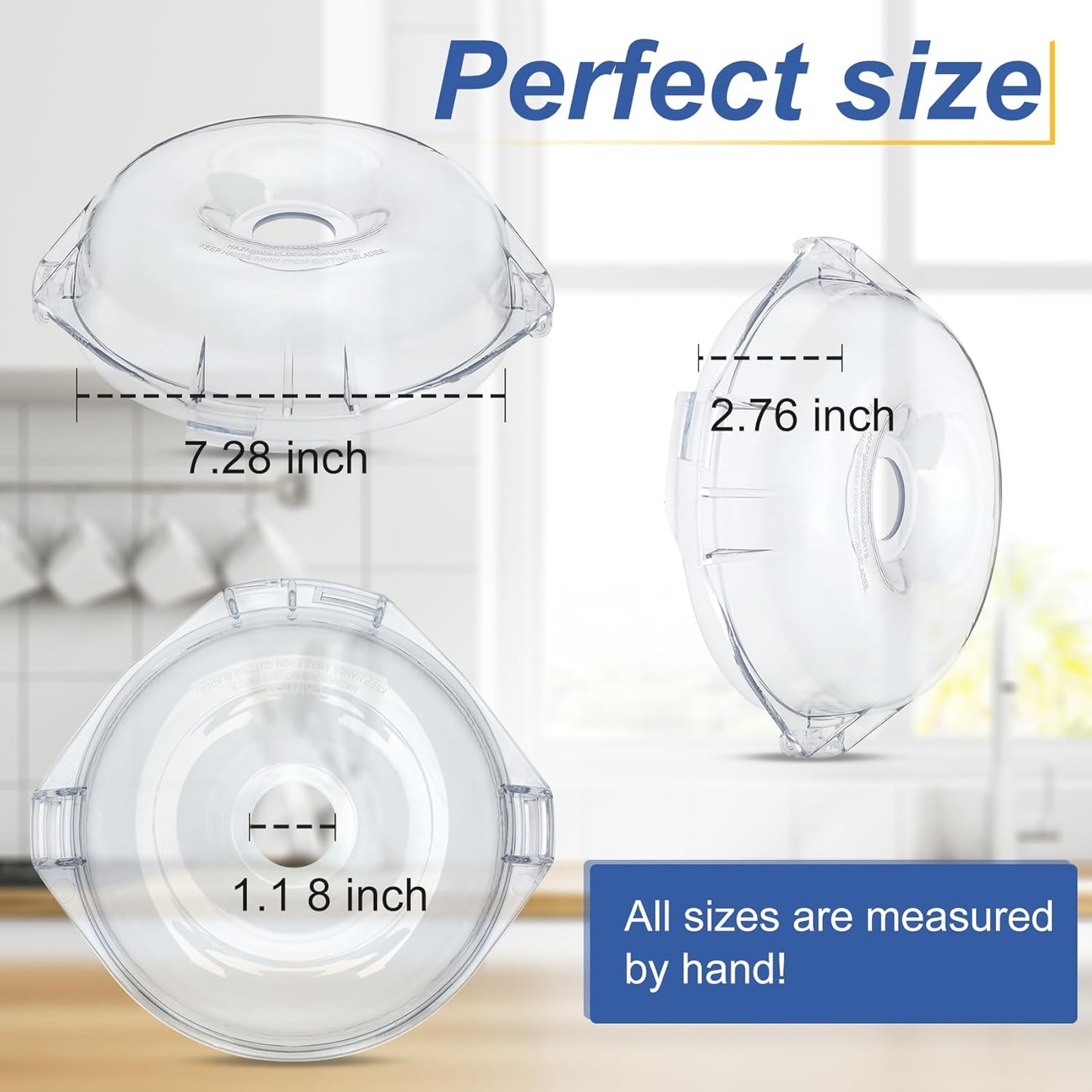 106458S Cutter Bowl Lid Compatible with robot coupe R2、R2B、R2 DICE、R2N、R101B Food Processor