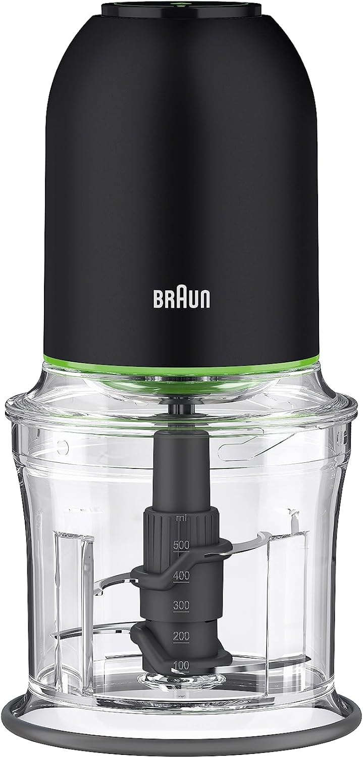 Braun CH3012BK EasyPrep™ Mini Food Processor, 4 cup, Black