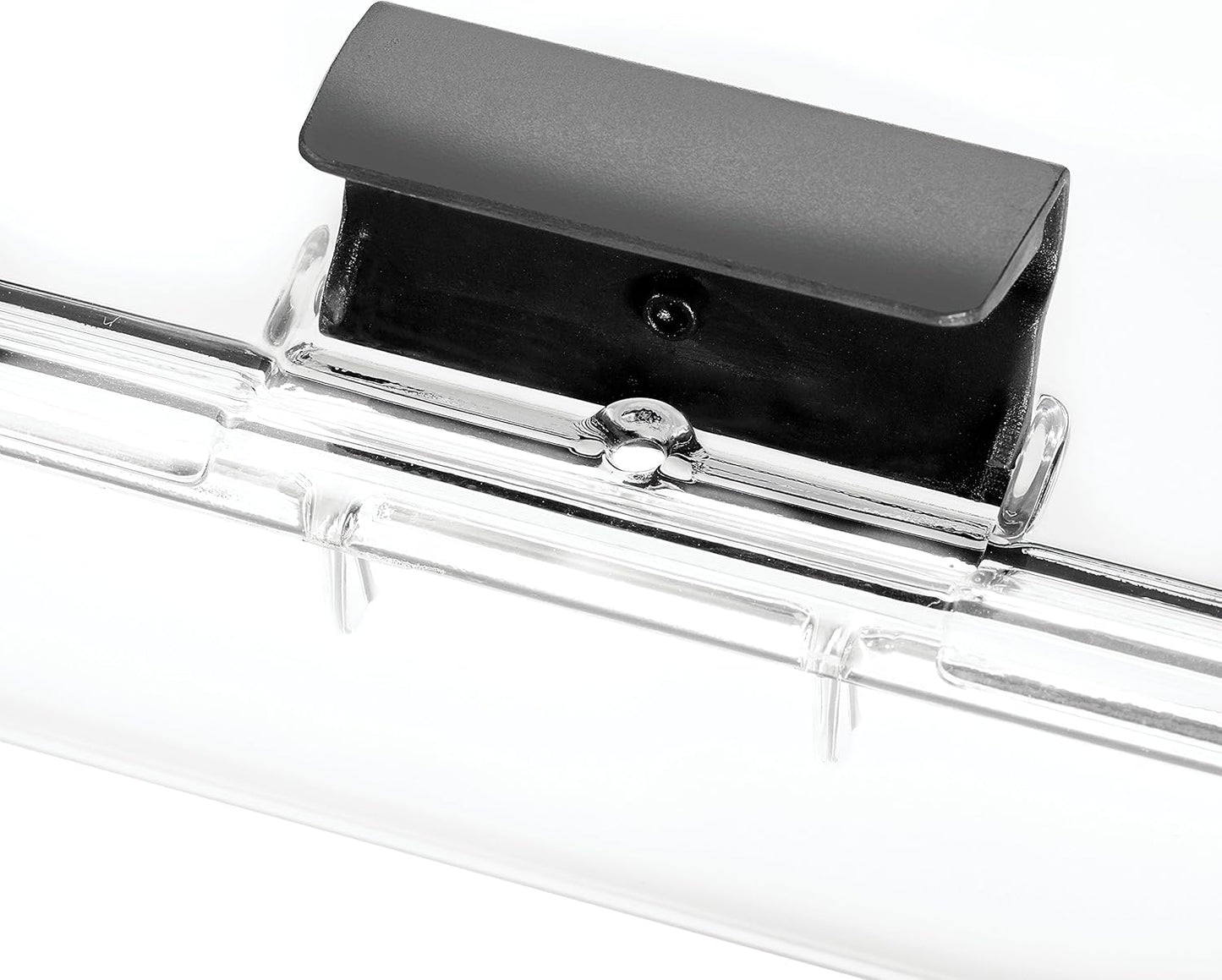 Rubbermaid Brilliance Food Storage Container, Large, 9.6 Cup | Clear | Pack of 2