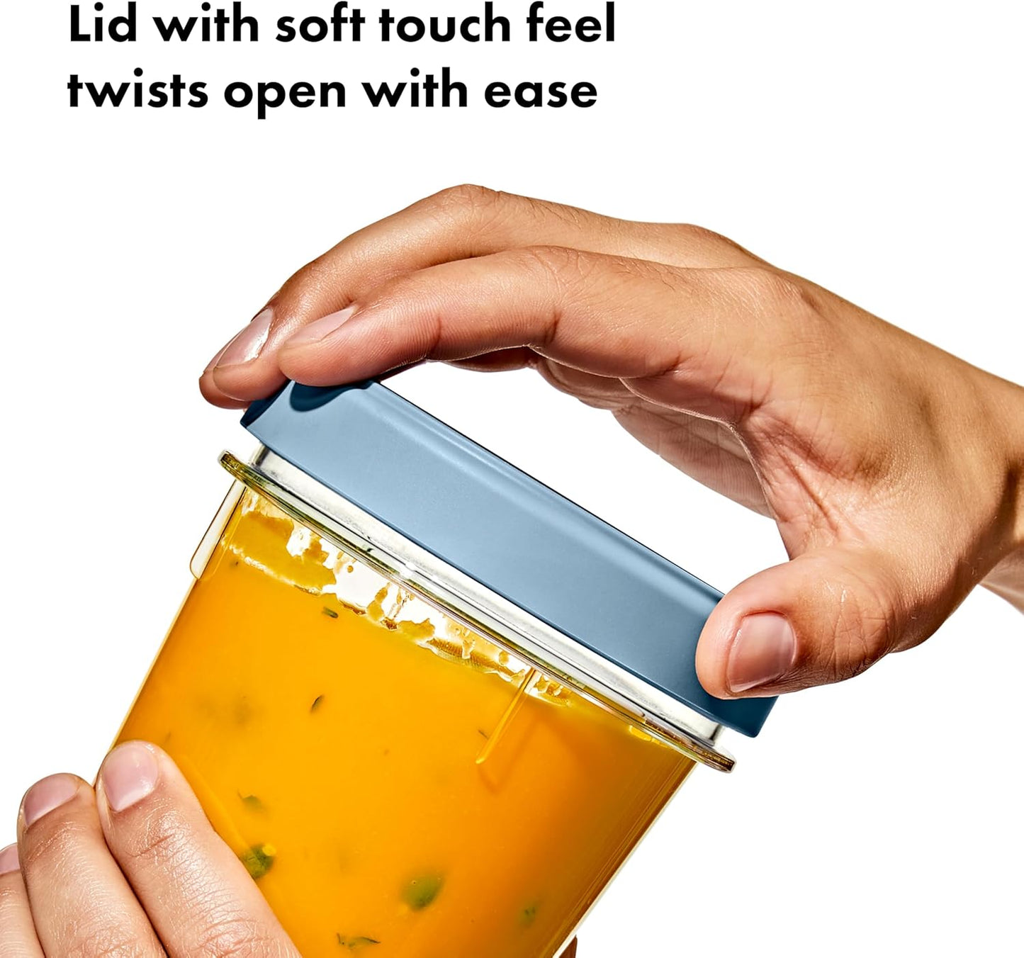 OXO Good Grips Twist & Stack Container – 5 oz – 3 Pack