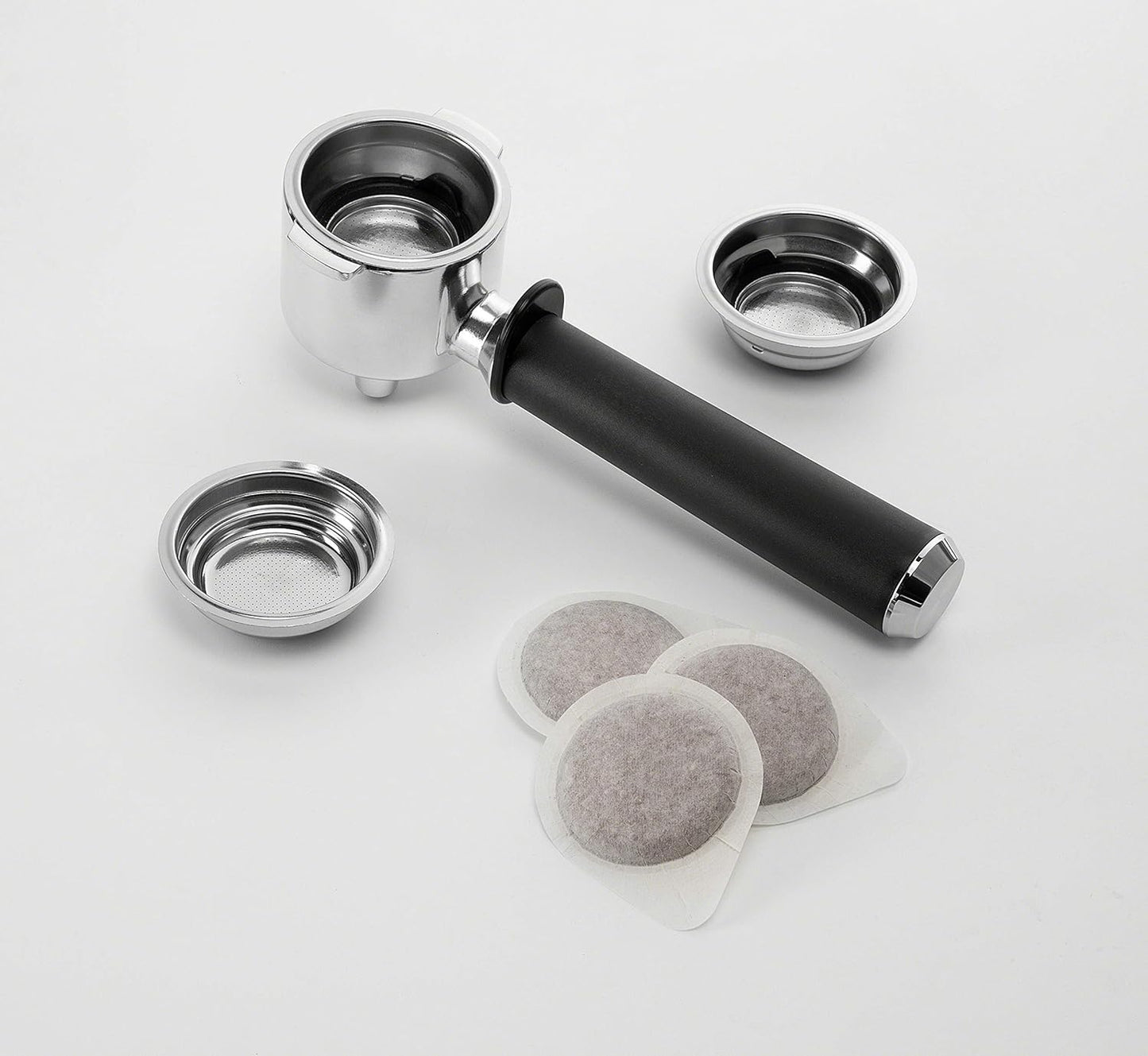 De'Longhi All-in-One Combination Coffee Maker & Espresso Machine + Advanced Adjustable Milk Frother for Cappuccino & Latte + Glass Coffee Pot 10-Cup, COM532M black