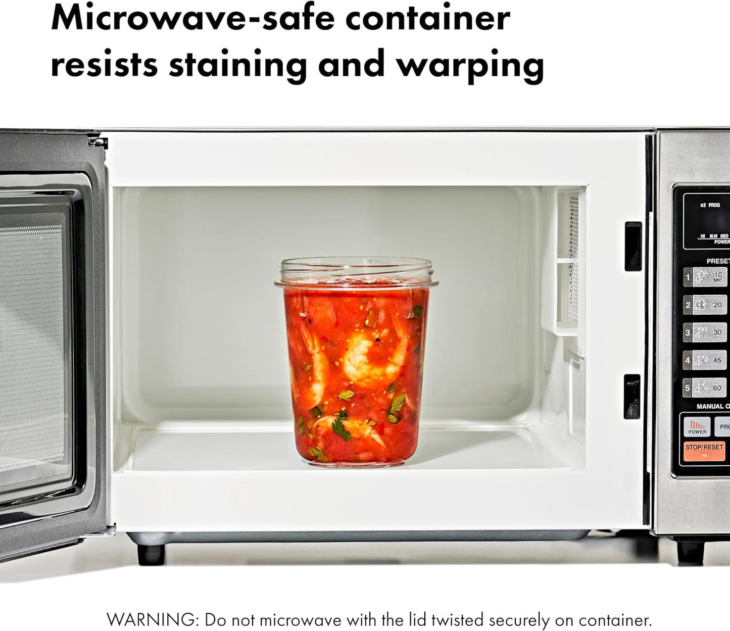 OXO Good Grips Twist & Stack Container – 5 oz – 3 Pack