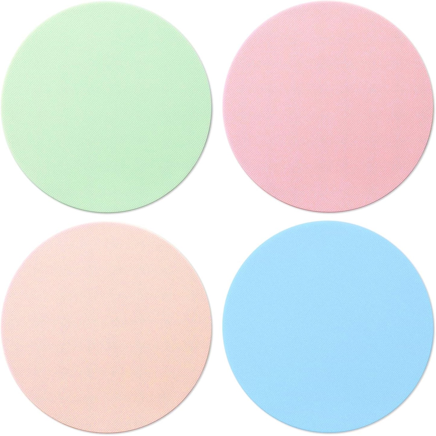 4PCS Rubber Jar Opener, Multifunctional Jar Gripper Pads, Heat Insulation Pad Kitchen Coasters for Elderly Senior Suffering from Weak Hands Arthritis，4 Colors