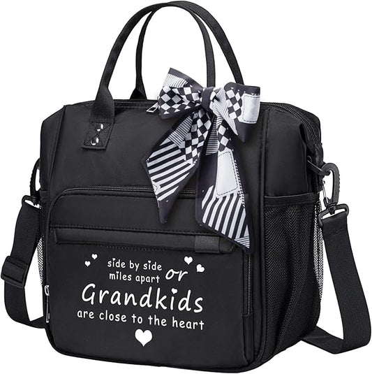 Lunch Box for Grandma Great Grandma Gifts Women Lunch Bag for Grandmother from Granddaughter, Grandson, Grandkids Christmas gifts for Nana GiGi New Grandmas Grandparents, Best Birthday Presents