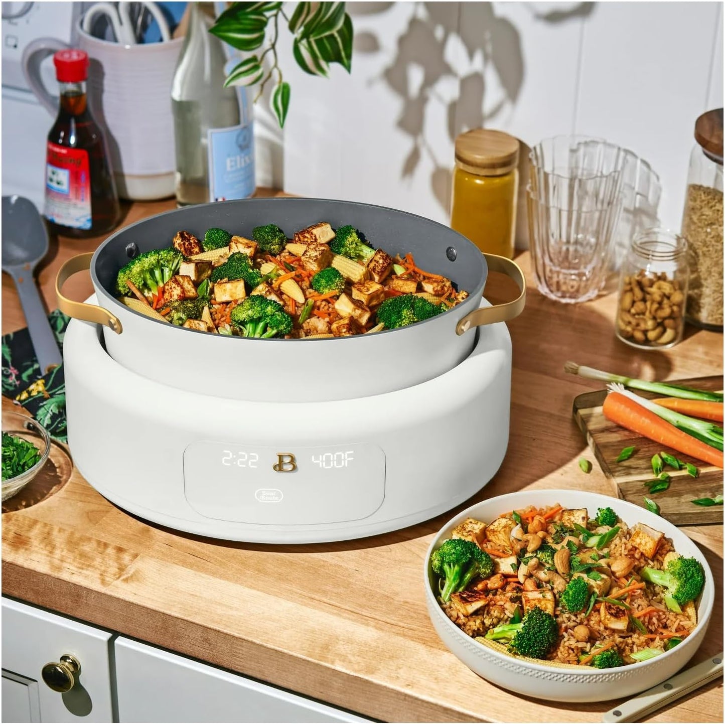 Beautiful 10-in-1 6 Qt Electric Multi-Cooker – Pressure Cook, Slow Cook, Steam, Sauté & More: Perfect for Holiday Meals, Christmas Hosting, Family Dinners & Festive Celebrations