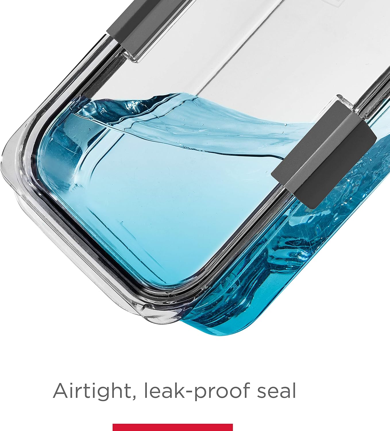 Rubbermaid Brilliance BPA-Free Food Storage Containers Multi Pack, 1.3 Cup Plastic Containers with Lids, 5 Pack, Leak Proof, Microwave & Dishwasher Safe