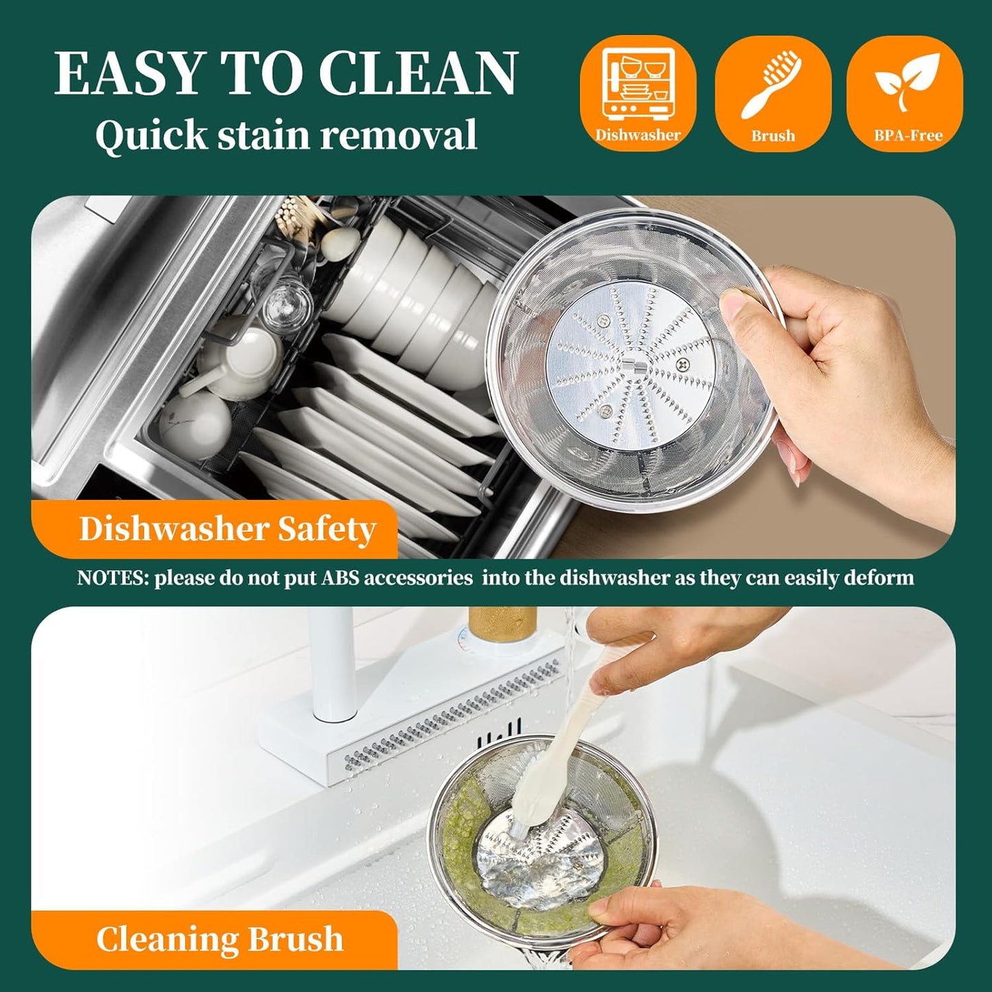 Juicer Machines, 2.8" Wide Feed Chute Centrifugal Juicer for Whole Vegetables & Fruits, Dual Speeds Juice Extractor Maker with Heavy Duty Full Copper Motor, High Juice Yield,Titanium-Plated Filter