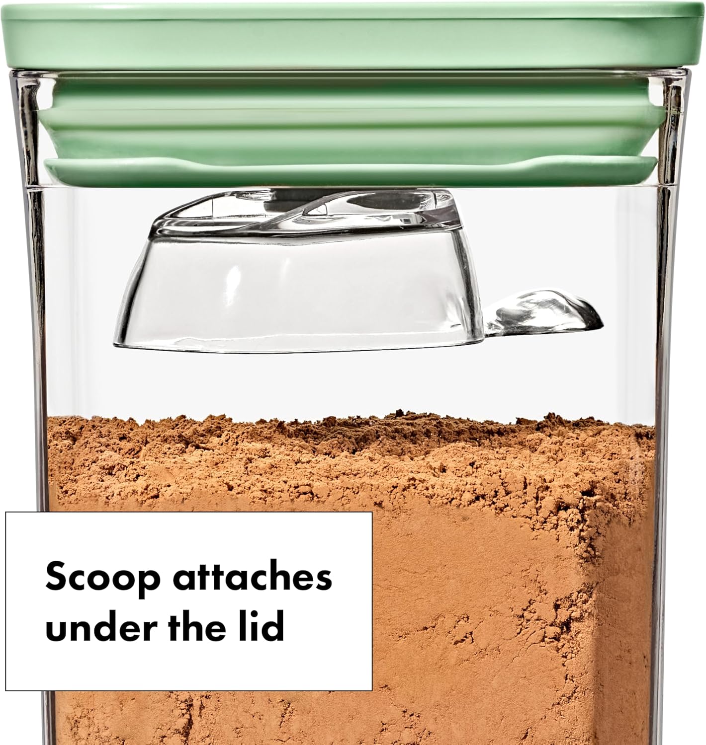 OXO Good Grips 3-Piece POP Container Set with Mini Scoops - Limited Edition Pistachio