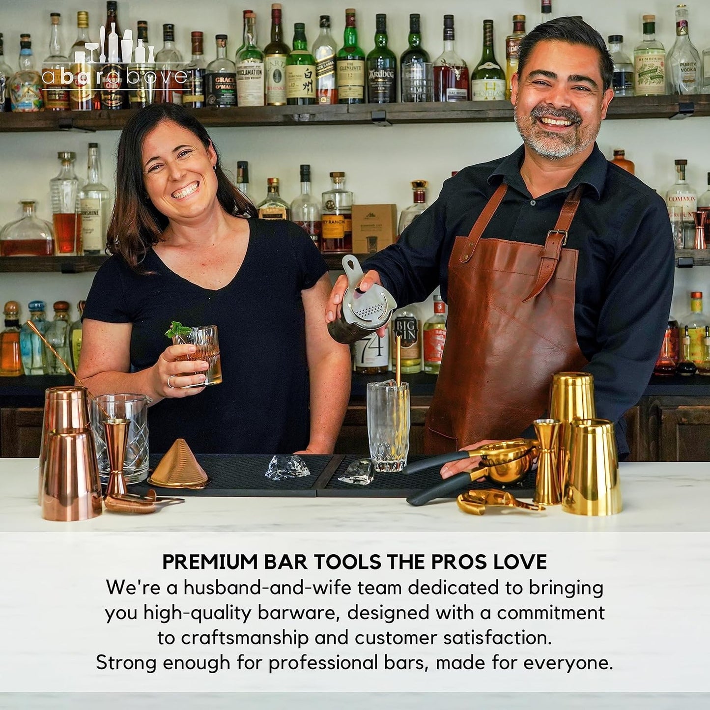 A Bar Above Heavy Duty Bar Blade Bottle Opener, Premium Stainless Steel Beer Opener Tool for Bartenders & Home Bars, Dishwasher Safe, Rust Resistant, Professional Bar Accessory for Beer & Soda Bottles